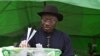 Jonathan Calls for Peaceful Gubernatorial Election 