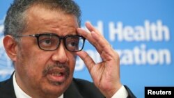 Dirjen Organisasi Kesehatan Sedunia (WHO) Tedros Adhanom Ghebreyesus 