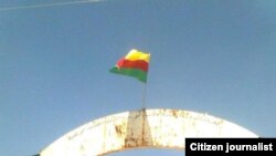 Rengên netewî yên Kurdan bajarê Kobanê dixemlîne