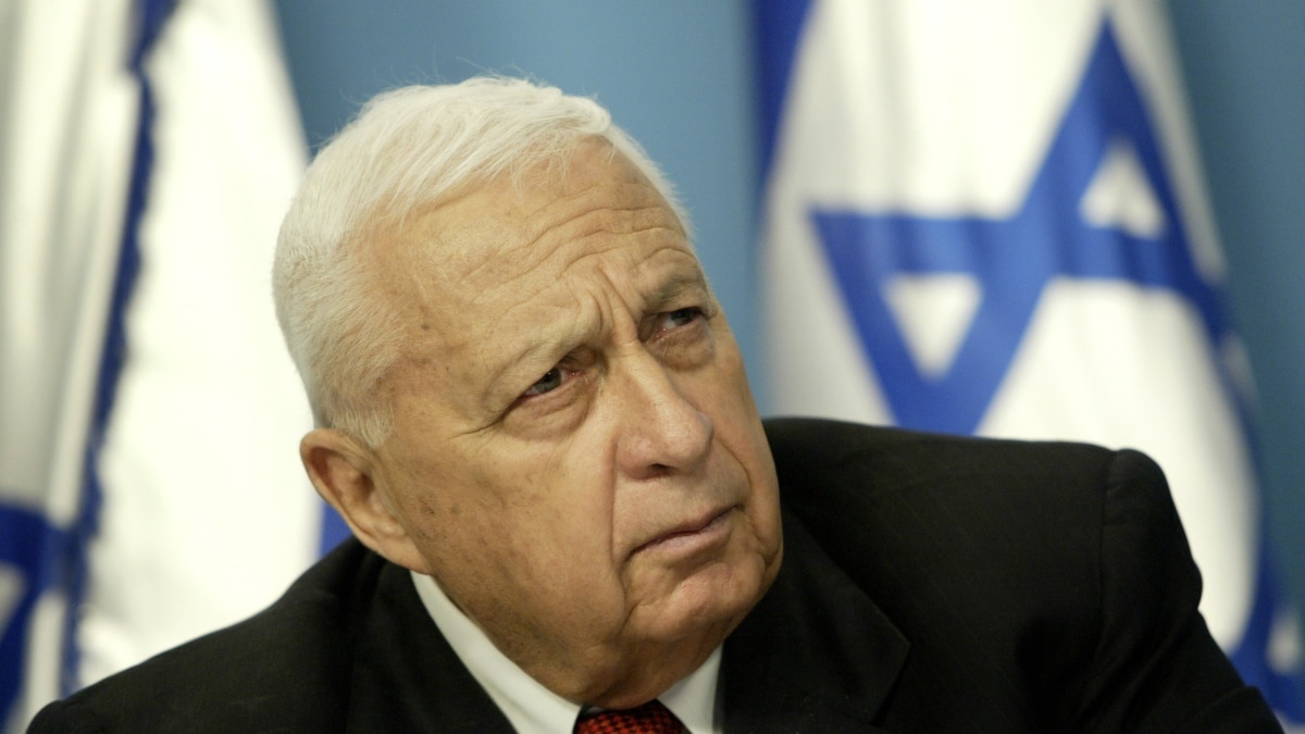 Perdana menteri israel ariel sharon