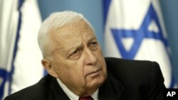 အစ္စရေးဝန်ကြီးချုပ်ဟောင်း Ariel Sharon