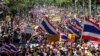 Demonstran Thailand Lumpuhkan Bangkok 