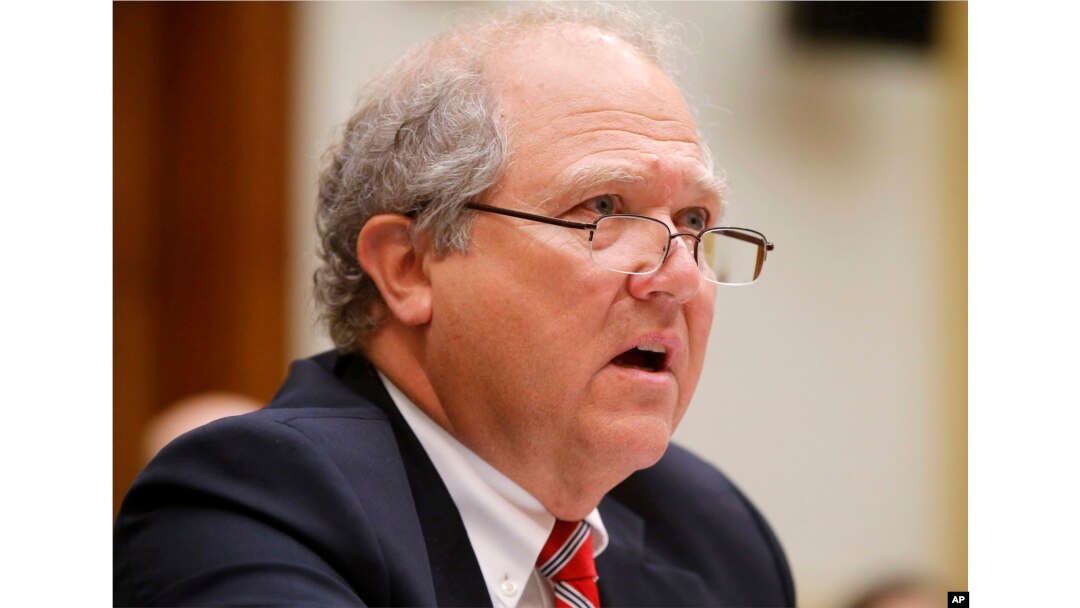 John F. Sopko, special inspector general for Afghanistan Reconstruction (SIGAR), testifies on Capitol Hill in Washington before the House Foreign Affairs subcommittee on the Middle East and North Africa.
