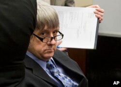 David Turpin appears in court in Riverside, Calif., Feb. 23, 2018.