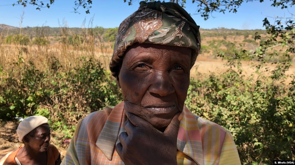 FILE: Seventy three year old Helen Katandika of Arcturus mining-farming area. 