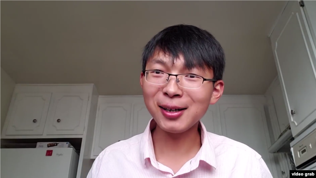 网名“Vlog心声”的刘姓网友在YouTube上发表对台湾现状的个人看法(视频截图)
