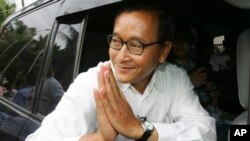 Ông Sam Rainsy sẽ trở về Campuchia vào ngày 19 tháng 7, sau khi được quốc vương Norodom Sihamoni đặc xá.
