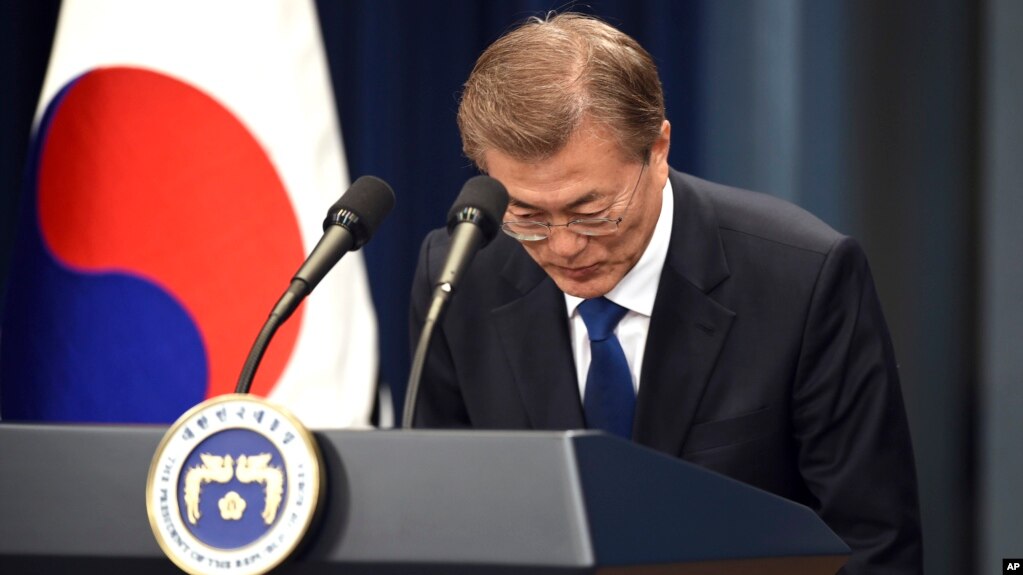 Asia - A new president takes office in South Korea Asia - A new president takes office in South Korea