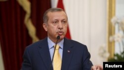 ປະທານາທິບໍດີ ເທີກີ ທ່ານ Recep Tayyip Erdogan, 31 ກໍລະກົດ, 2015.