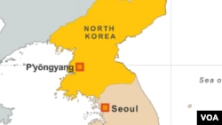 North Korea map

