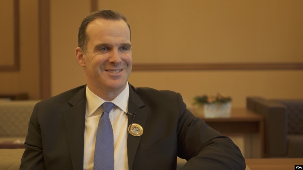Brett McGurk, the U.S. special presidential envoy for the global coalition to counter the Islamic State group.