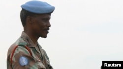 Le général-major Derrick Mgwebi, le nouveau commandant de la force de maintien de la paix des Nations unies en République Démocratique du Congo.