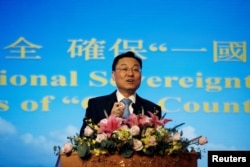 2020年5月25日，時任中國外交部駐香港特區公署特派員謝鋒在香港就港版國安法發表講話