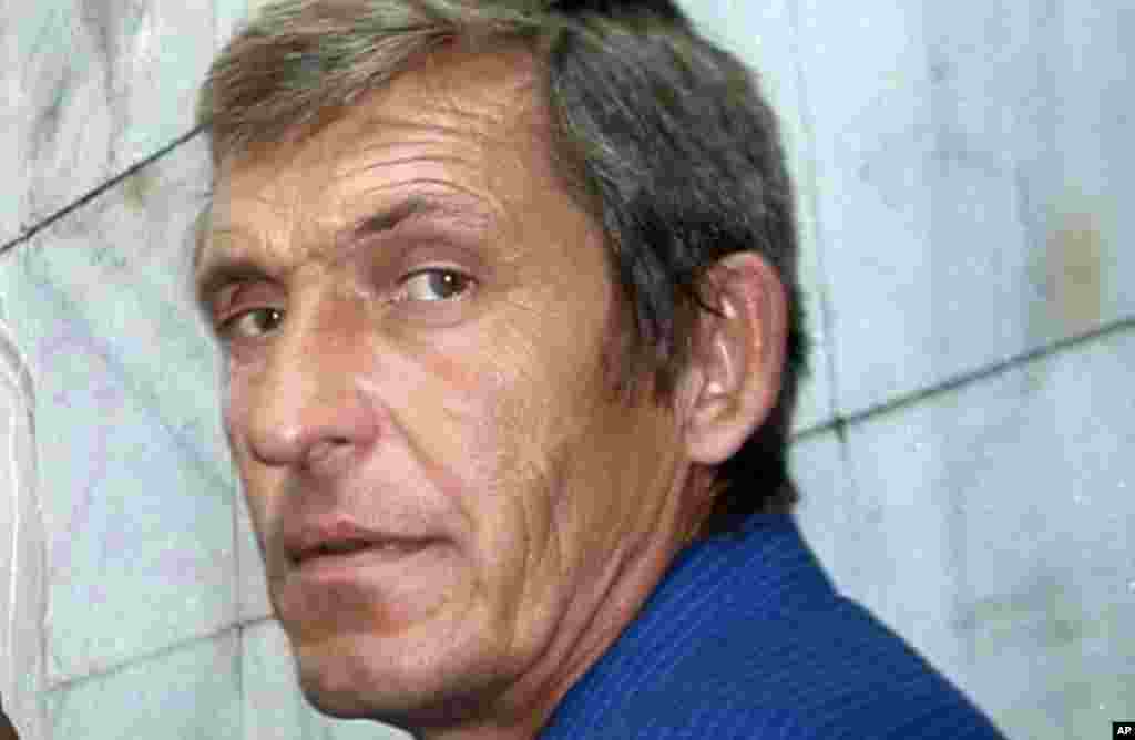 Anatoly Klyan, the veteran cameraman who worked for Russia's Channel One, was killed overnight when a bus carrying journalists was hit by gunfire. He was the fifth journalist to be killed since the fighting began in April between Ukrainian government troops and armed pro-Russia separatists, in eastern Ukraine, June 30, 2014.