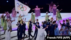 Olimpijski izbjeglički tim u Tokiju.