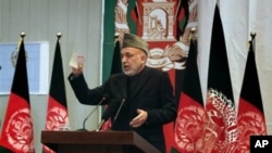 ປະທານາທິບໍດີ Hamid Karzai ແຫ່ງອັຟການີສຖານ
ວັນທີ 12 ມີນາ 2011