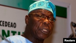 Tsohon shugaban kasa Janar Obasanjo.