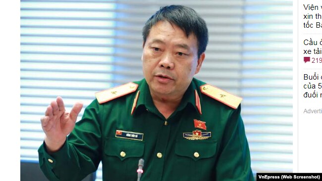 Thiếu tướng Sùng Thìn Cò-Phó tư lệnh Quân khu 2.