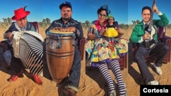 Representantes de la música latinoamericana como la banda "La santa Cecilia" estará presente en el homenaje al legado de César Chávez y su intersección con la lucha por los derechos civiles impulsada por el presidente de EE.UU., John F. Kennedy.