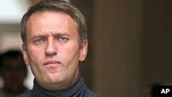 FILE - Russian opposition leader Alexei Navalny