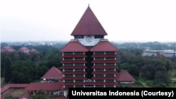 Gedung Rektorat Universitas Indonesia, Depok, Jawa Barat. (Foto: Courtesy/Universitas Indonesia)