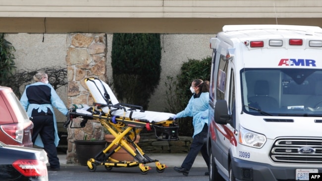 VIện dưỡng lão Life Care Center Kirkland, bang Washington, nơi ghi nhận hai ca tử vong vì bệnh Covid-19