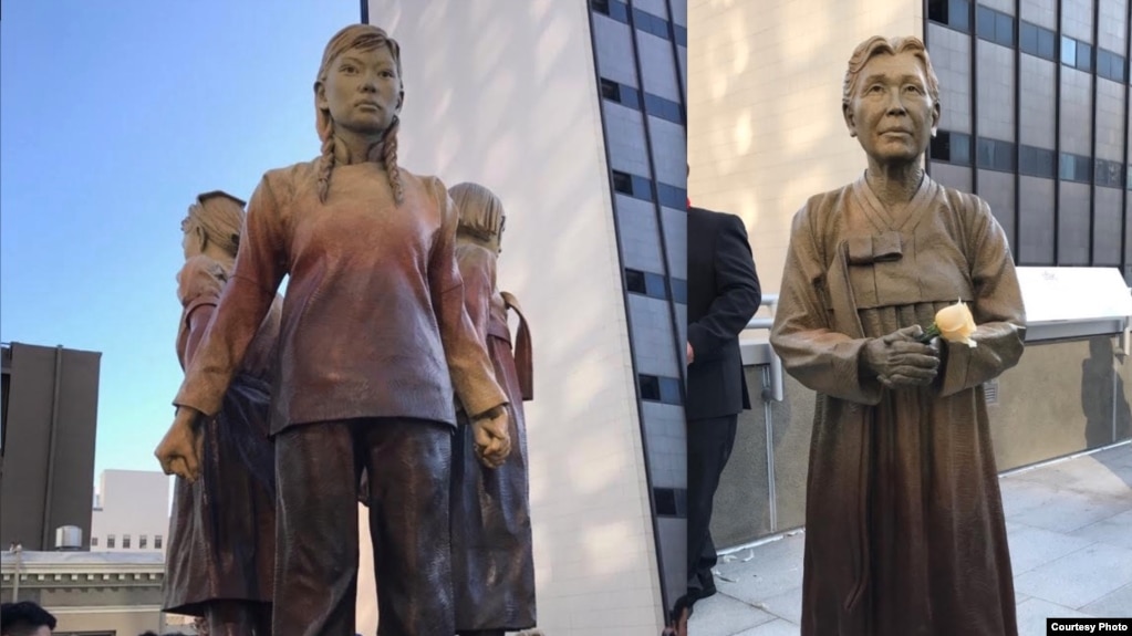 旧金山市的慰安妇塑像正式问世