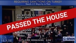 Türkiyəyə qarşı sanksiyalara dair qanun layihəsi böyük səs çoxluğu ilə qəbul edilib