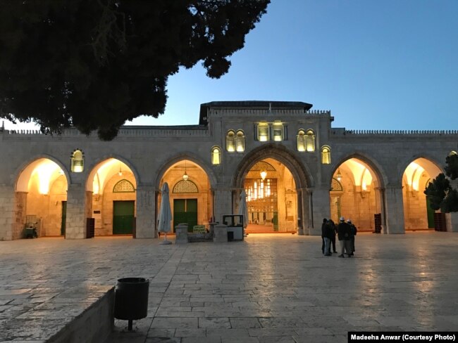مسجد ِاقصٰی کا بیرونی منظر