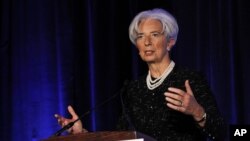 Christine Lagarde abogó porque EE.UU. asuma el mismo liderazgo que tuvo en la posguerra.
