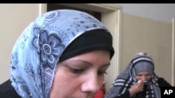 The mother of 14-tear-old Bassam Al Helou, killed recently in an Israeli attack