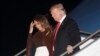 President Trump and first lady Melania Trump walk from Air Force One, Nov. 29, 2018, as they arrive in Buenos Aires, Argentina.