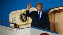 သမ္မတ Trump စင်ကာပူ ဆိုက်ရောက်