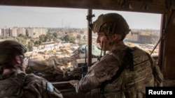 Американские военные ведут наблюдение в районе посольства США в Багдаде