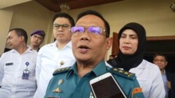 Sekretaris Jenderal Kementerian Pertahanan, Laksamana Madya Agus Setiadji. (Foto:VOA/Nurhadi)