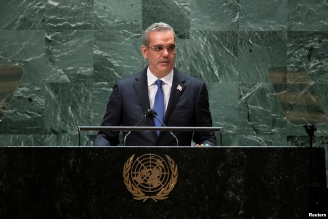 Presidente de Republica Dominicana habla en recién culminada 76 Asamblea General de la ONU.