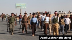 Pasukan Kurdi di Irak atau Peshmerga akan mendapat bantuan persenjataan dari Perancis (foto: dok).