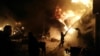 Rocket Attack Sparks Major Conflagration at Syrian Port of Latakiya 