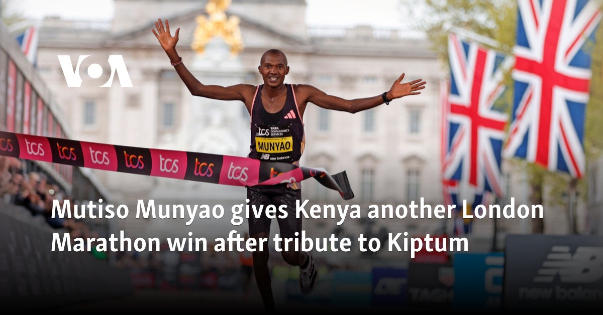 Mutiso Munyao gives Kenya another London Marathon win after tribute to Kiptum