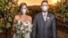 عکس عروسی با پس‌زمینه آتش‌سوزی در سونوما کالیفرنیا در فضای مجازی خبرساز شد