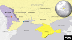 Trans-Dniester, Odessa, Moldova, Crimea and Ukraine