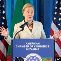 Mme Clinton au forum de l'AGOA à Lusaka