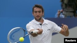 Marin Cilic, qui a remporté les Internationaux de tennis des États-Unis lundi 8 septembre (Reuters)