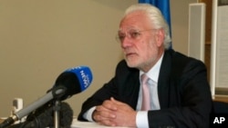  Aldo Dell 'Ariccia, European Union ambassador to Zimbabwe. (File Photo/AP)