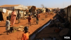 Un site de protection des civils de l'ONU à Wau, où vivent environ 29.000 déplacés, Soudan du Sud, le 8 décembre 2016.