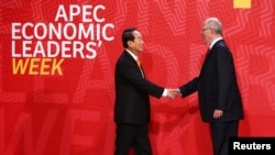 親民黨主席宋楚瑜代表台灣出席2016年APEC首腦峰會（路透社）