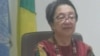 Victoria Dauli-Corpus, rapporteuse spéciale des Nations unies sur les peuples autochtones, le 24 octobre à Brazzaville. (VOA/Arsène Séverin)