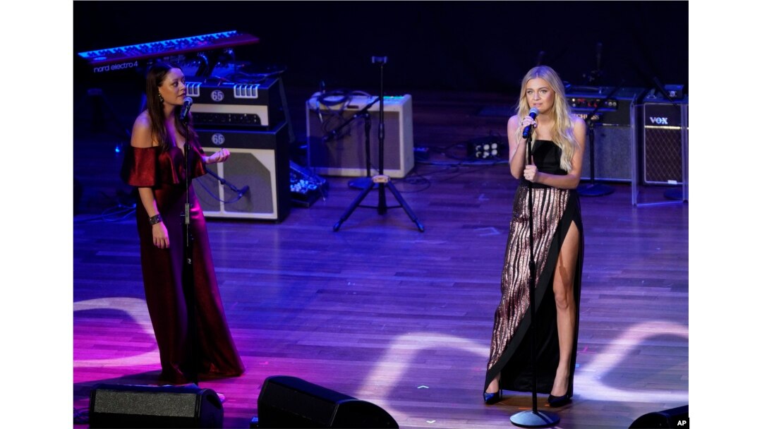 Kelsea Ballerini performs at the 55th Annual ASCAP Country Music Awards at the Ryman Auditorium, Nov. 6, 2017, in Nashville, Tennessee.