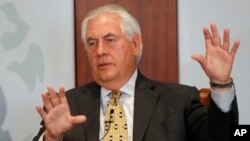  Rex Tillerson, sakataren harkokin wajen Amurka