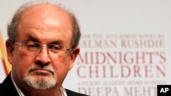 Salman Rushdie, à Mumbai, Inde, le 29 janvier 2013.